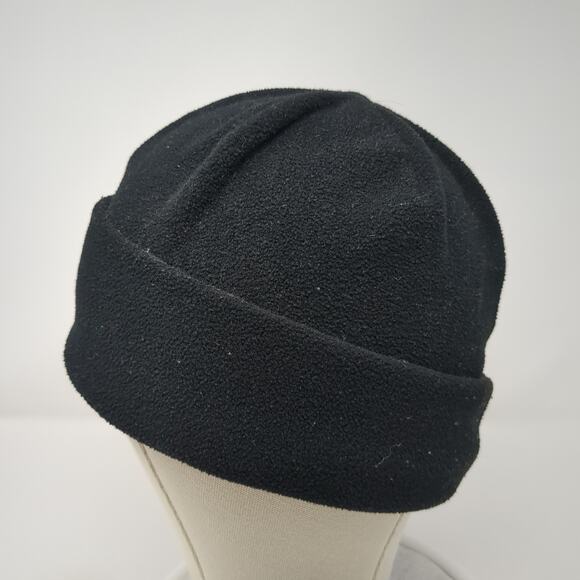 Club Room By Charter Club Beanie Hat Solid Black One Size Outdoor Blank - Picture 3 of 10
